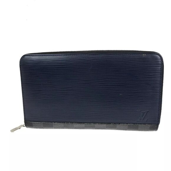 LOUIS VUITTON Zippy Organizer Wallet Epi Damier Graphite Leather - Picture 13 of 14